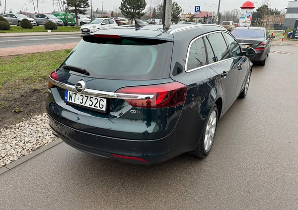 Opel Insignia cena 41900 przebieg: 194000, rok produkcji 2016 z Warszawa małe 11